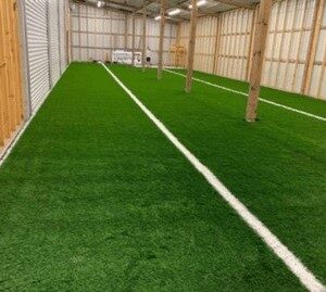 Artificial Sports Turf with Lines