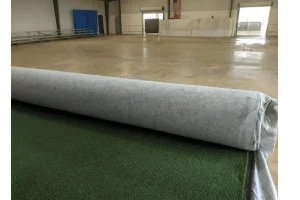 Padded Turf on Gym Floor
