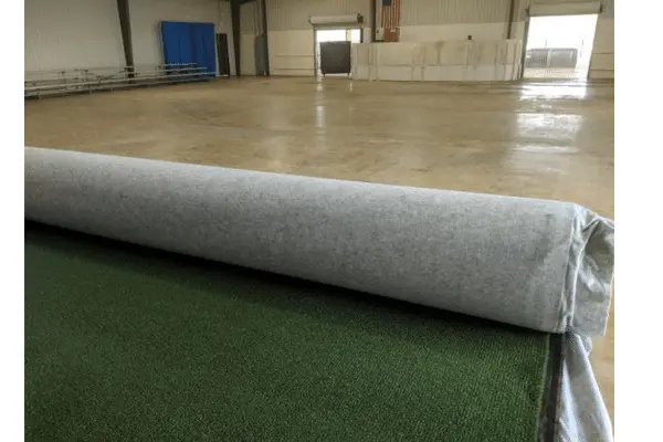 Padded Turf on Gym Floor