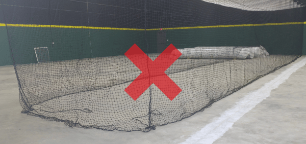 Batting Cage Net Too Short