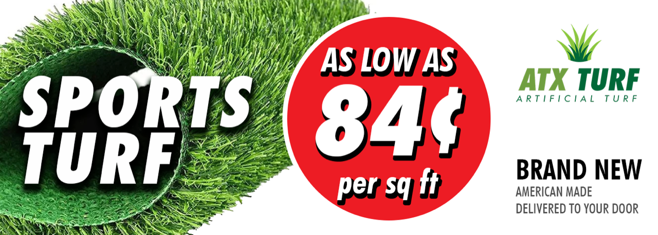 Artificial Turf As Low as .84 sq ft