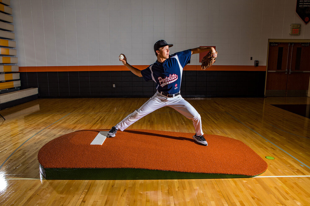 Oversized Indoor Baseball Practice Pitching Mound