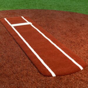 Clay Softball Pitching Mat