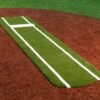 Green Softball Pitching Mat