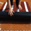 Softball Pitching Mat with Spikes