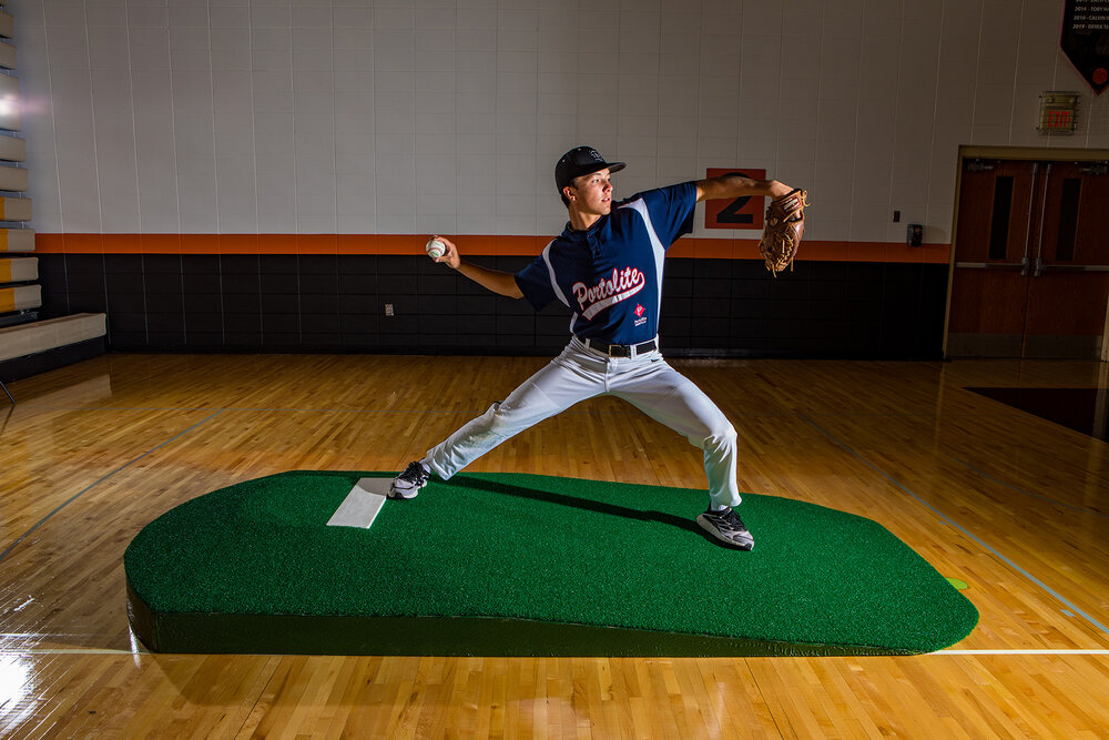 Indoor Baseball Portable Practice Pitching Mound