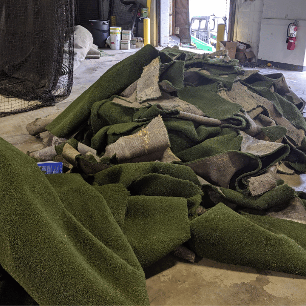 100% Glue Down Turf Installations: Is It Really A Good Idea for Indoor Batting Cage Facilities?