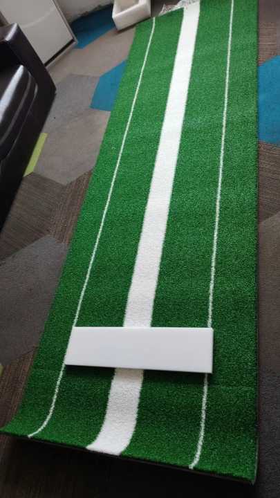 Softball Pitching Mat with Center Line