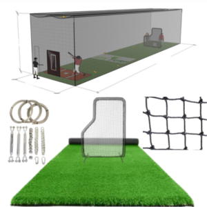 12H x 14W x 70L Batting Cage Package Kits