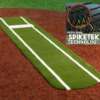 Ultimate Spiked Softball Pitching Mat Practice