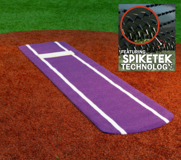 Ultimate Spiked Softball Pitching Mat