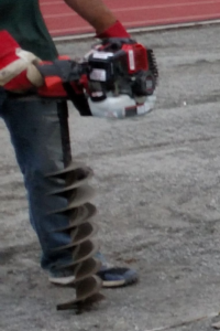 One Man Auger Post Hole Digger