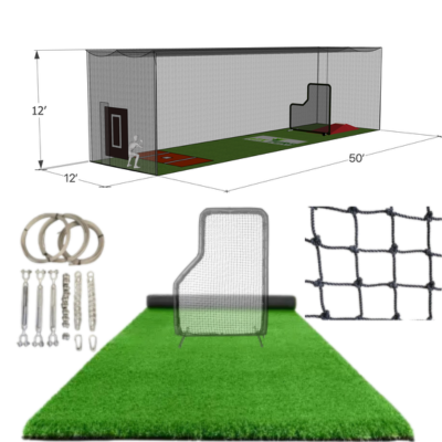 50L x 12W x 12H Baseball Net