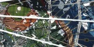 Tropicana Field Turf Storm Damage