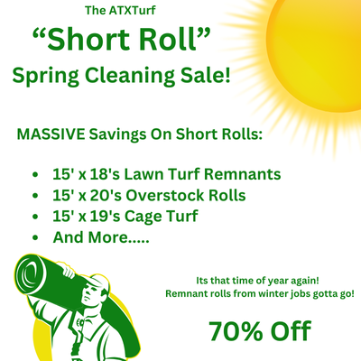 Spring Cleaning SHORT ROLL Sale