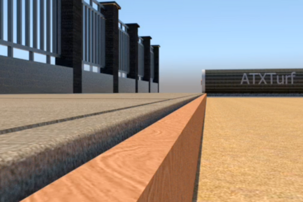 Nailer Board Turf Installation