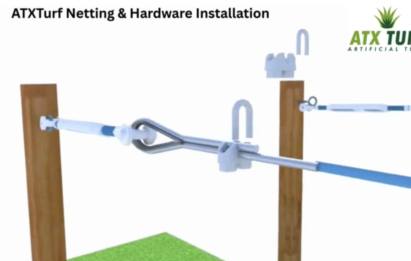 Netting Hardware Installation
