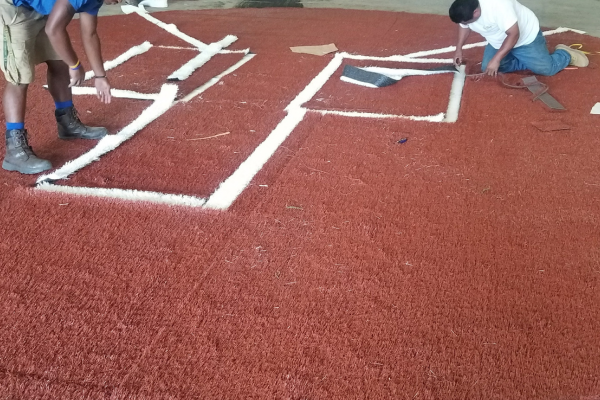 Turf Batters Box Lines