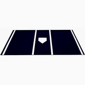 Black Batting Mat