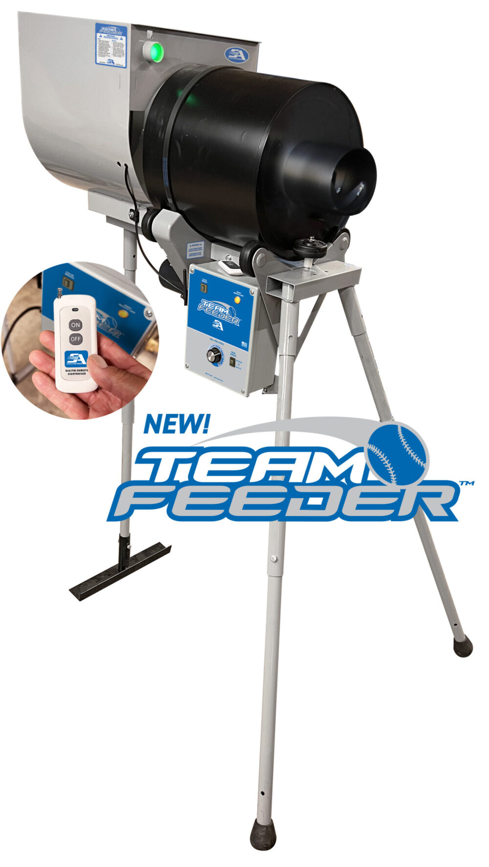 Hack Attack Pitching Machine Ball Feeder